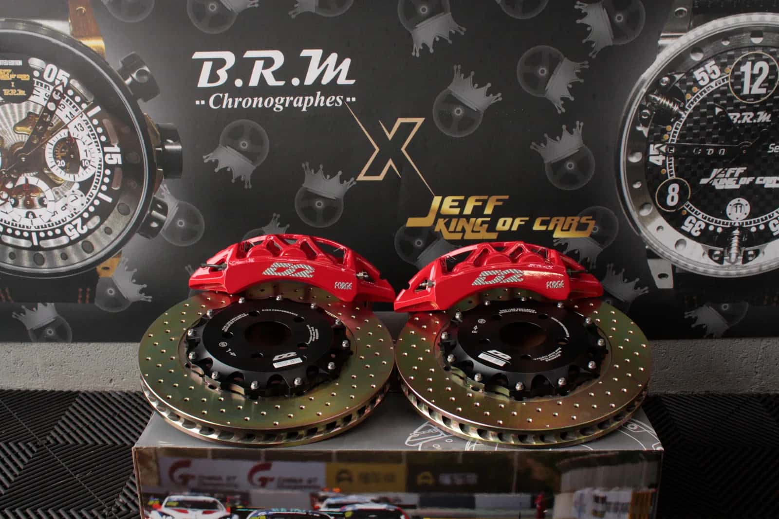 Étriers et disques de frein haute performance D2 Racing